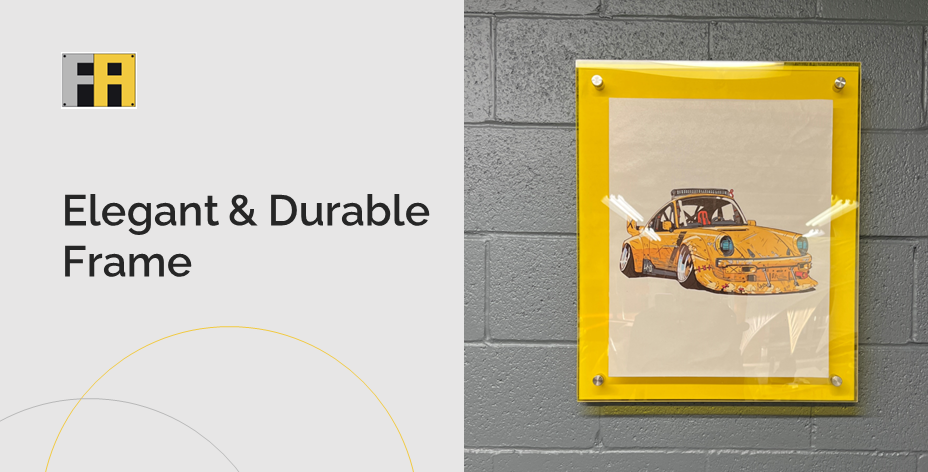 elegant and durable frame